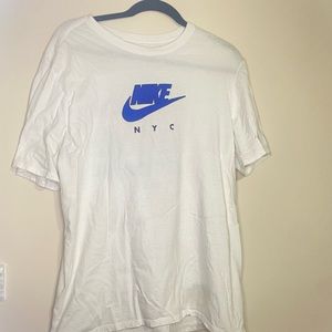 Large white vintage Nike NYC T-shirt